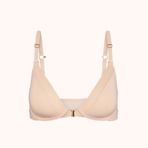 34D • Lively • Front Close No-Wire Bra - Toasted Almond - Picture 1 of 4
